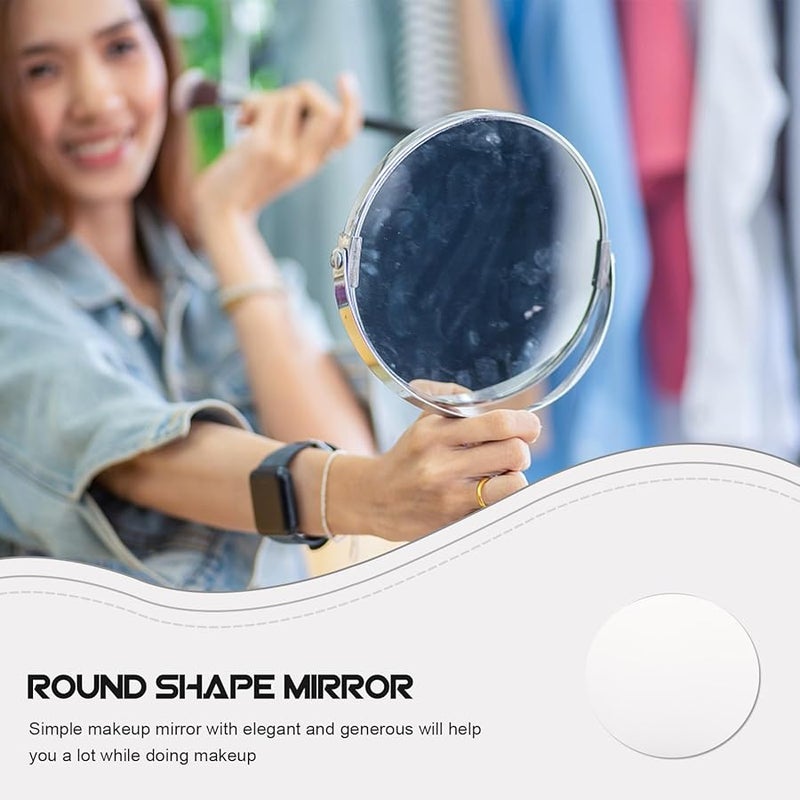 20Cm Round Acrylic Mirror for Wall Decor DIY Craft and Makeup Beauty Use - Image 4